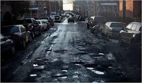 Weg met potholes voor AI analyse